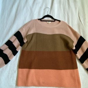 Colorblock Sweater